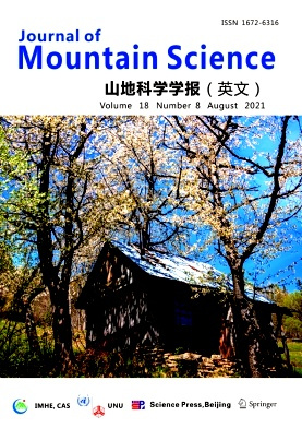 Journal of Mountain Science杂志封面